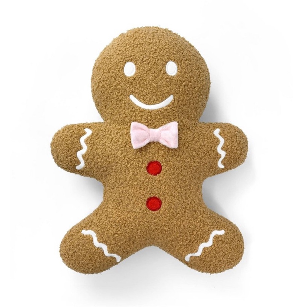 Gingerbread Man Pillow NEW